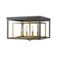 Z-Lite - Euclid Flush Mount - Lights Canada