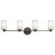 Kichler - Kichler Joelson Vanity 4 Light LED - Lights Canada