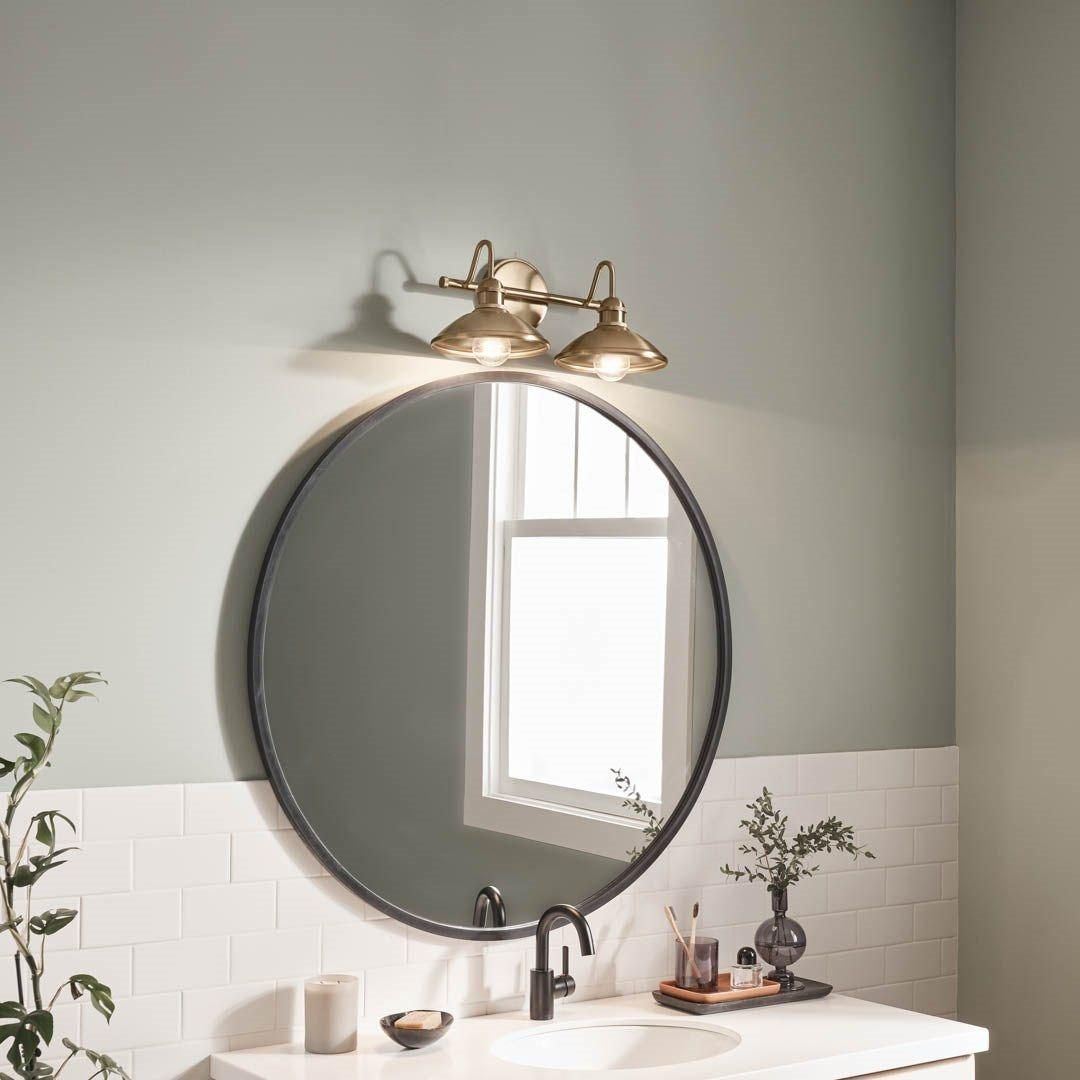 Kichler - Clyde 2-Light Vanity Light - Lights Canada