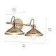 Kichler - Clyde 2-Light Vanity Light - Lights Canada