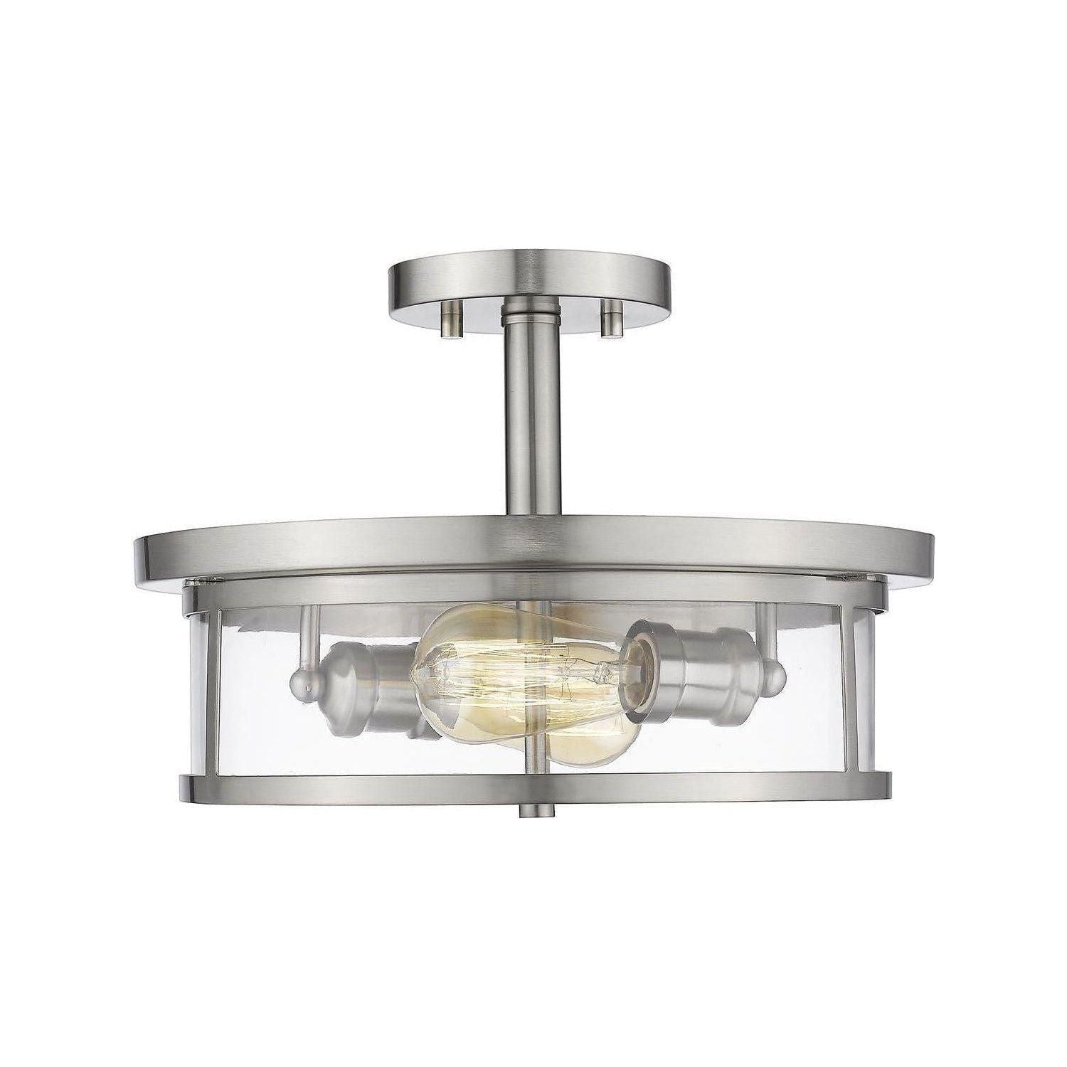 Z-Lite - Savannah Semi Flush Mount - Lights Canada