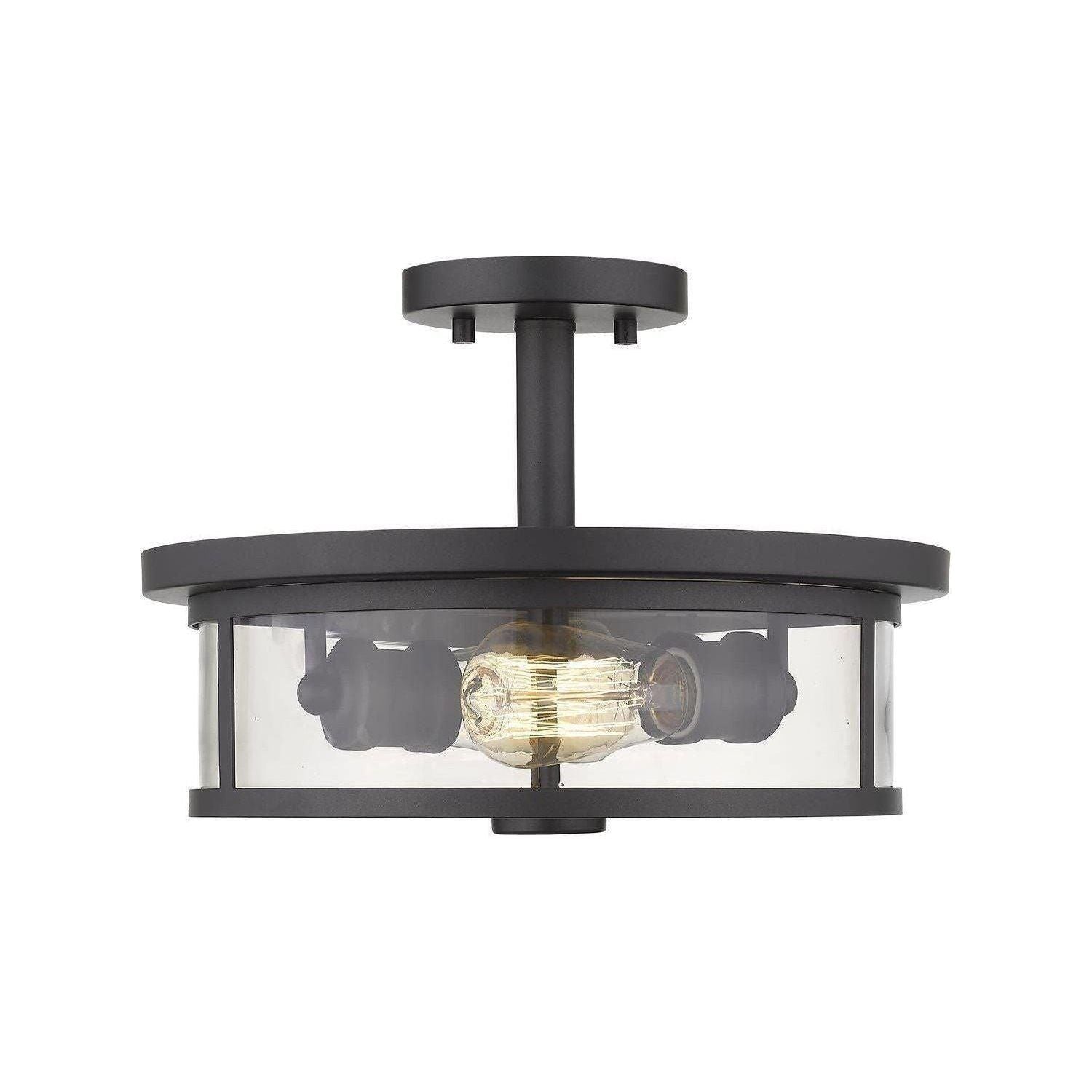Z-Lite - Savannah Semi Flush Mount - Lights Canada