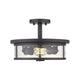 Z-Lite - Savannah Semi Flush Mount - Lights Canada