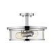 Z-Lite - Savannah Semi Flush Mount - Lights Canada