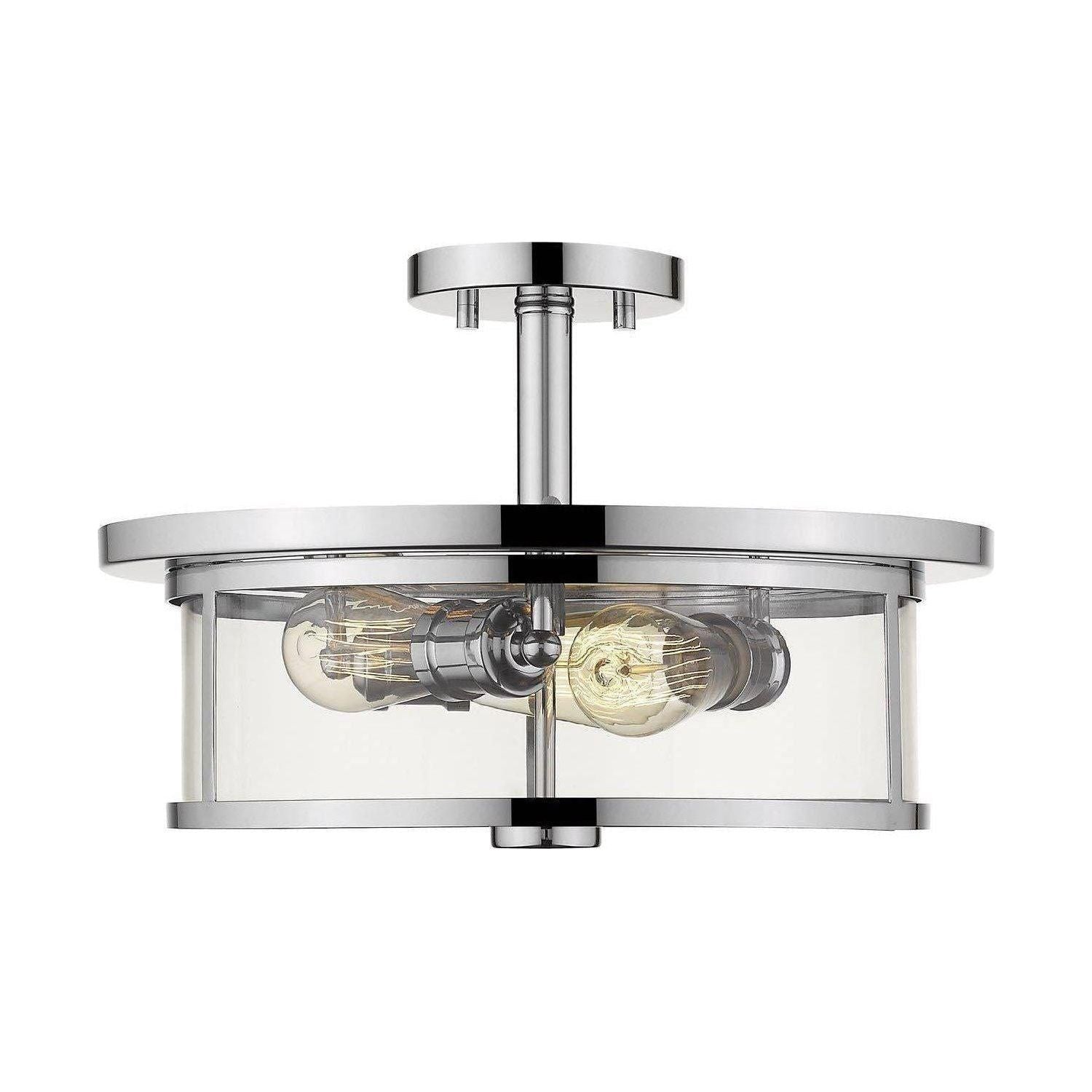 Z-Lite - Savannah Semi Flush Mount - Lights Canada