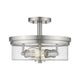 Z-Lite - Bohin Semi Flush Mount - Lights Canada