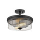 Z-Lite - Bohin Semi Flush Mount - Lights Canada