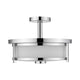 Z-Lite - Savannah Semi Flush Mount - Lights Canada