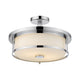 Z-Lite - Savannah Semi Flush Mount - Lights Canada