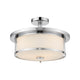 Z-Lite - Savannah Semi Flush Mount - Lights Canada