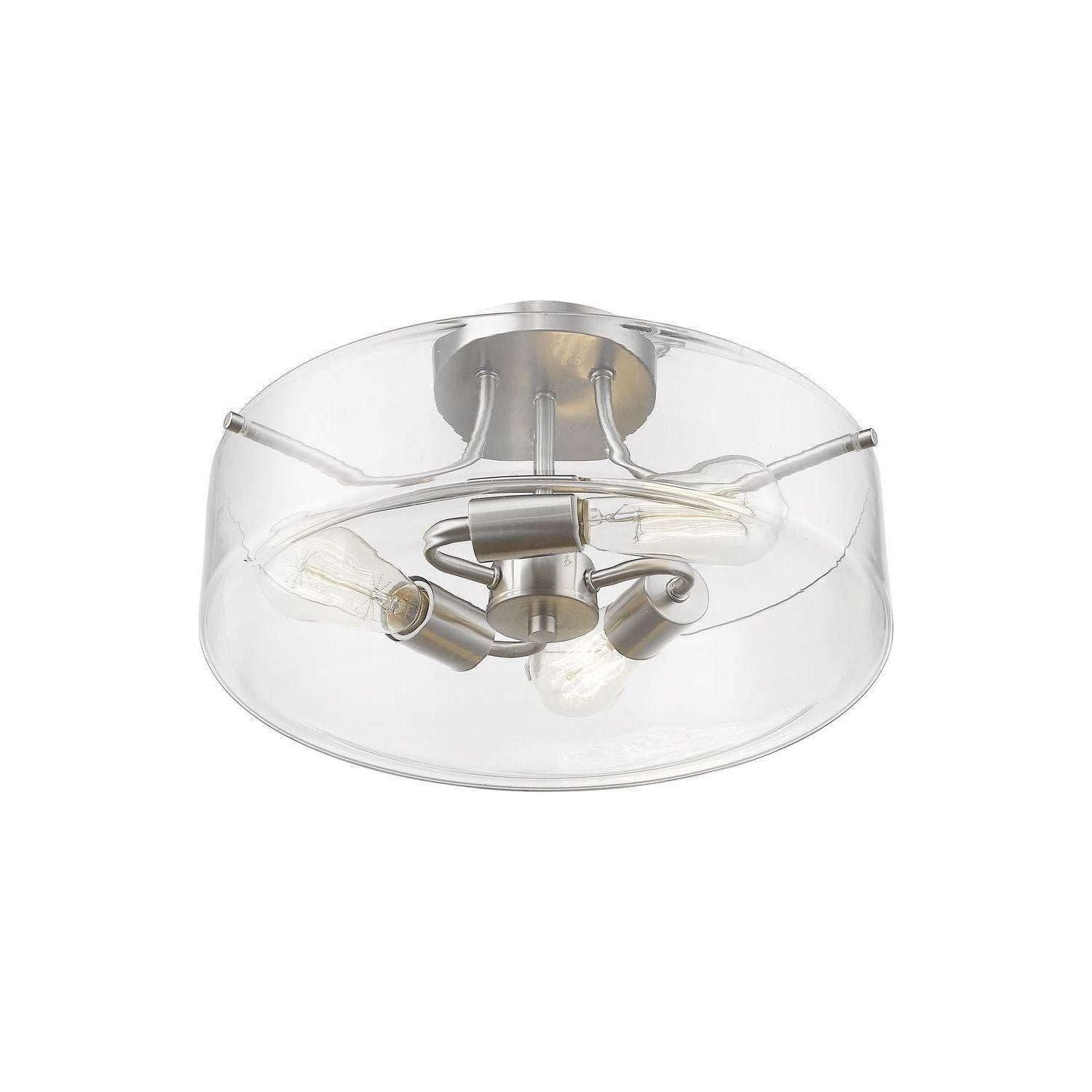Z-Lite - Delaney Semi Flush Mount - Lights Canada