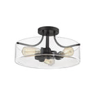 Z-Lite - Delaney Semi Flush Mount - Lights Canada