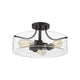 Z-Lite - Delaney Semi Flush Mount - Lights Canada