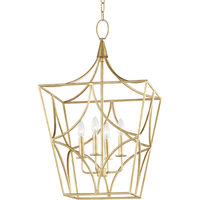 Green Point 4 Light Medium Pendant