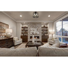 Z-Lite - Malcalester Semi Flush Mount - Lights Canada