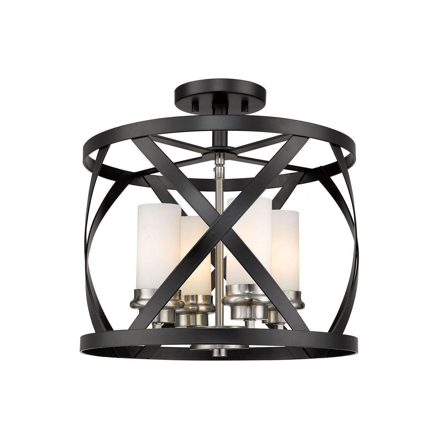 Z-Lite - Malcalester Semi Flush Mount - Lights Canada