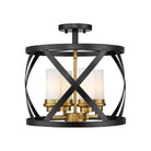 Z-Lite - Malcalester Semi Flush Mount - Lights Canada