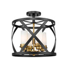 Z-Lite - Malcalester Semi Flush Mount - Lights Canada