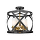 Z-Lite - Malcalester Semi Flush Mount - Lights Canada