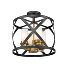 Z-Lite - Malcalester Semi Flush Mount - Lights Canada