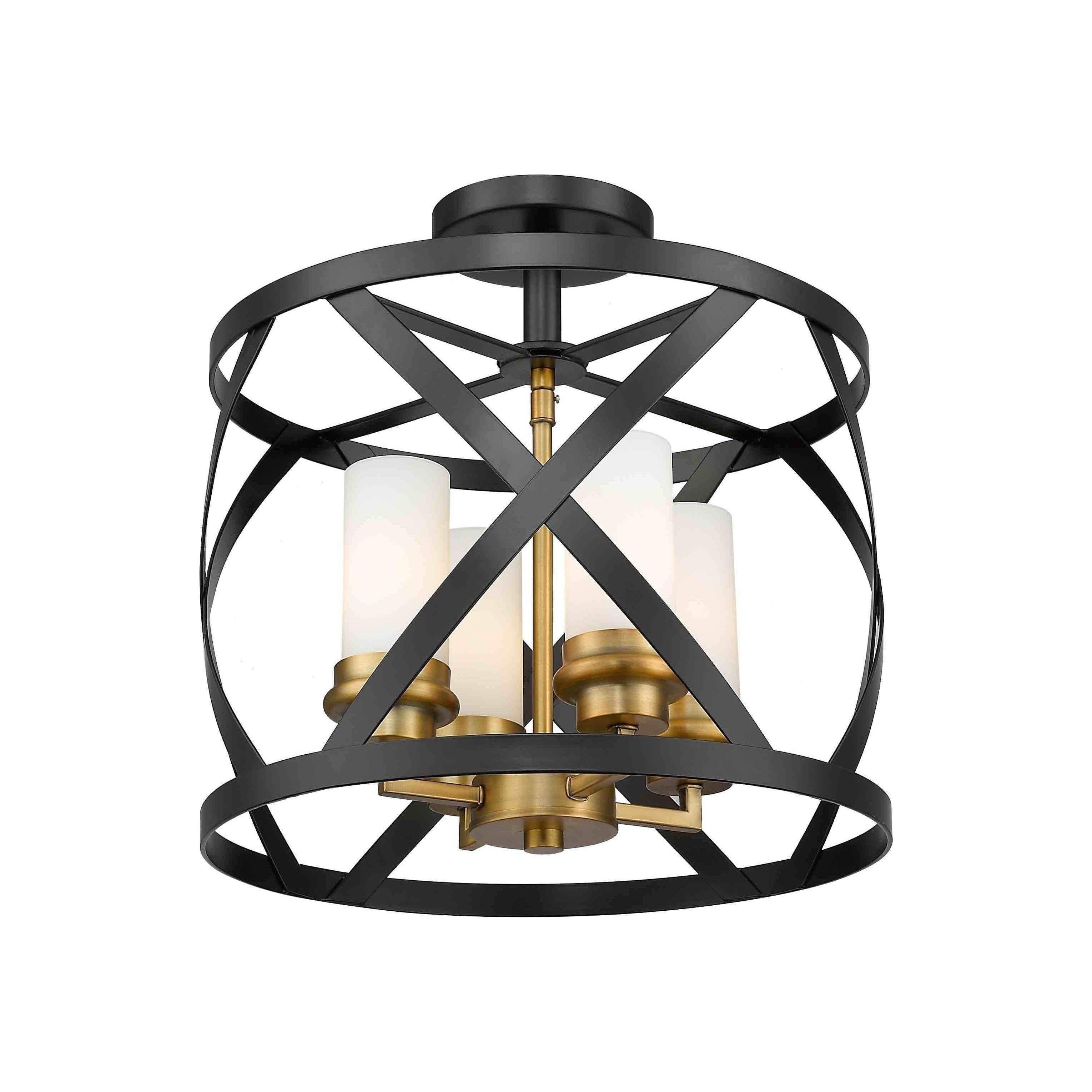 Z-Lite - Malcalester Semi Flush Mount - Lights Canada