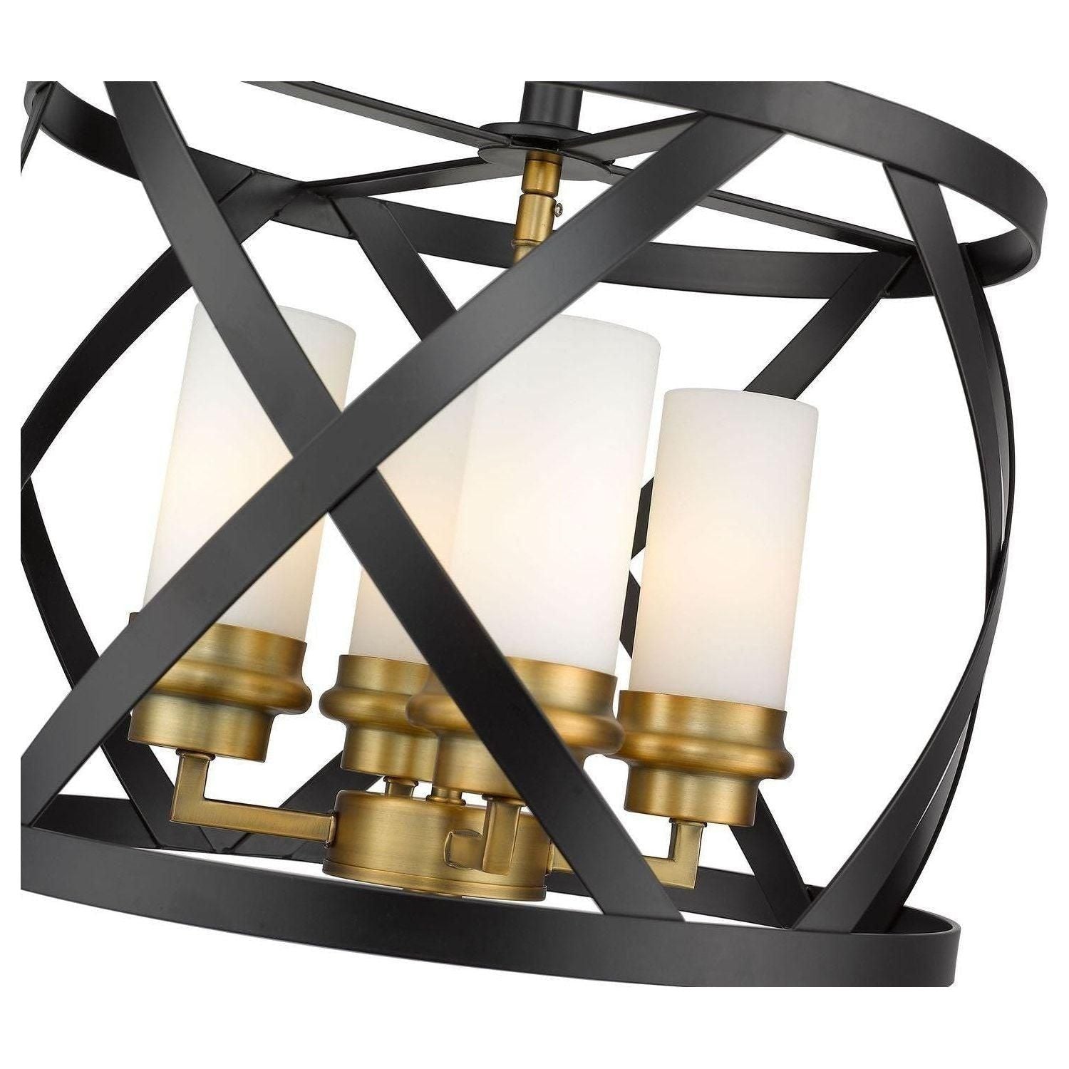 Z-Lite - Malcalester Semi Flush Mount - Lights Canada