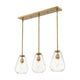 Z-Lite - Ayra 3-Light Linear Chandelier - Lights Canada
