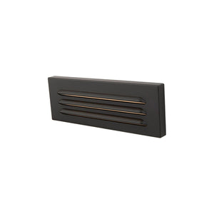 WAC Lighting - 9" 12V LED Horizontal Louvered Surface Mounted Indoor/Outdoor Step Light and Wall Light - Lights Canada