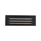 WAC Lighting - 9" 12V LED Horizontal Louvered Surface Mounted Indoor/Outdoor Step Light and Wall Light - Lights Canada
