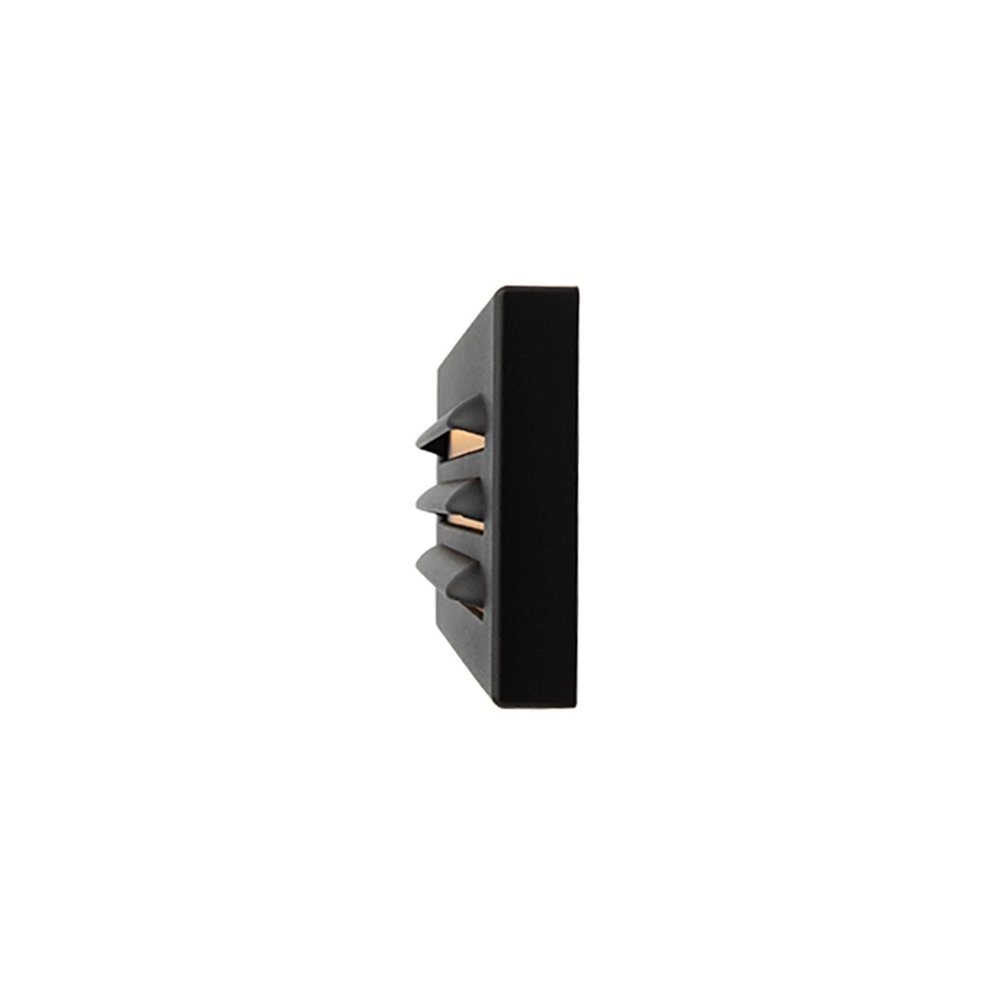 WAC Lighting - 9" 12V LED Horizontal Louvered Surface Mounted Indoor/Outdoor Step Light and Wall Light - Lights Canada