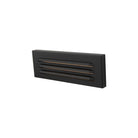 WAC Lighting - 9" 12V LED Horizontal Louvered Surface Mounted Indoor/Outdoor Step Light and Wall Light - Lights Canada