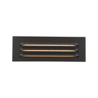 WAC Lighting - 9" 12V LED Horizontal Louvered Surface Mounted Indoor/Outdoor Step Light and Wall Light - Lights Canada
