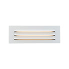 WAC Lighting - 9" 12V LED Horizontal Louvered Surface Mounted Indoor/Outdoor Step Light and Wall Light - Lights Canada