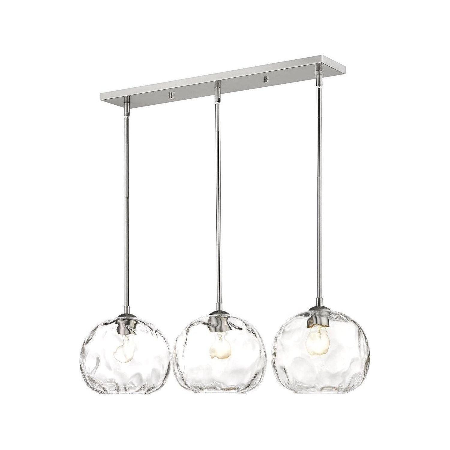 Z-Lite - Chloe 3-Light Linear Chandelier - Lights Canada