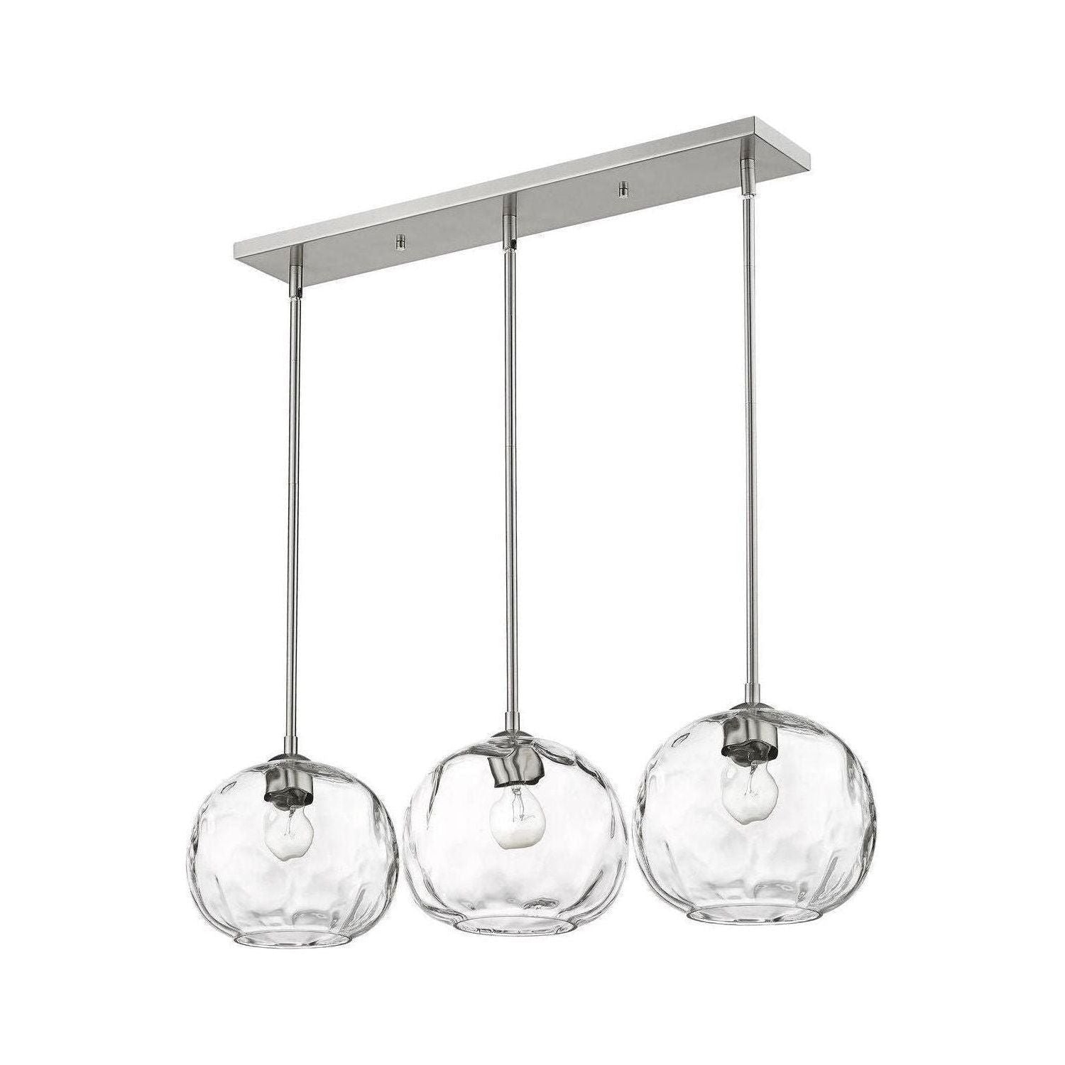 Z-Lite - Chloe 3-Light Linear Chandelier - Lights Canada