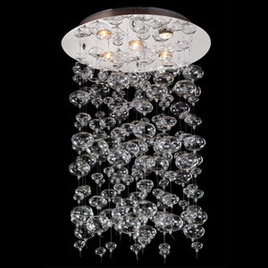 Starfire - Bubble Glass Flush Mount - Lights Canada