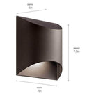 Kichler - Wesley Outdoor Wall Light - Lights Canada