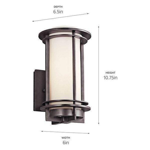 Kichler - Pacific Edge Outdoor Wall Light - Lights Canada