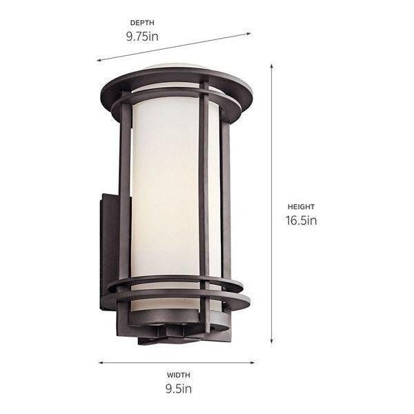 Kichler - Pacific Edge Outdoor Wall Light - Lights Canada