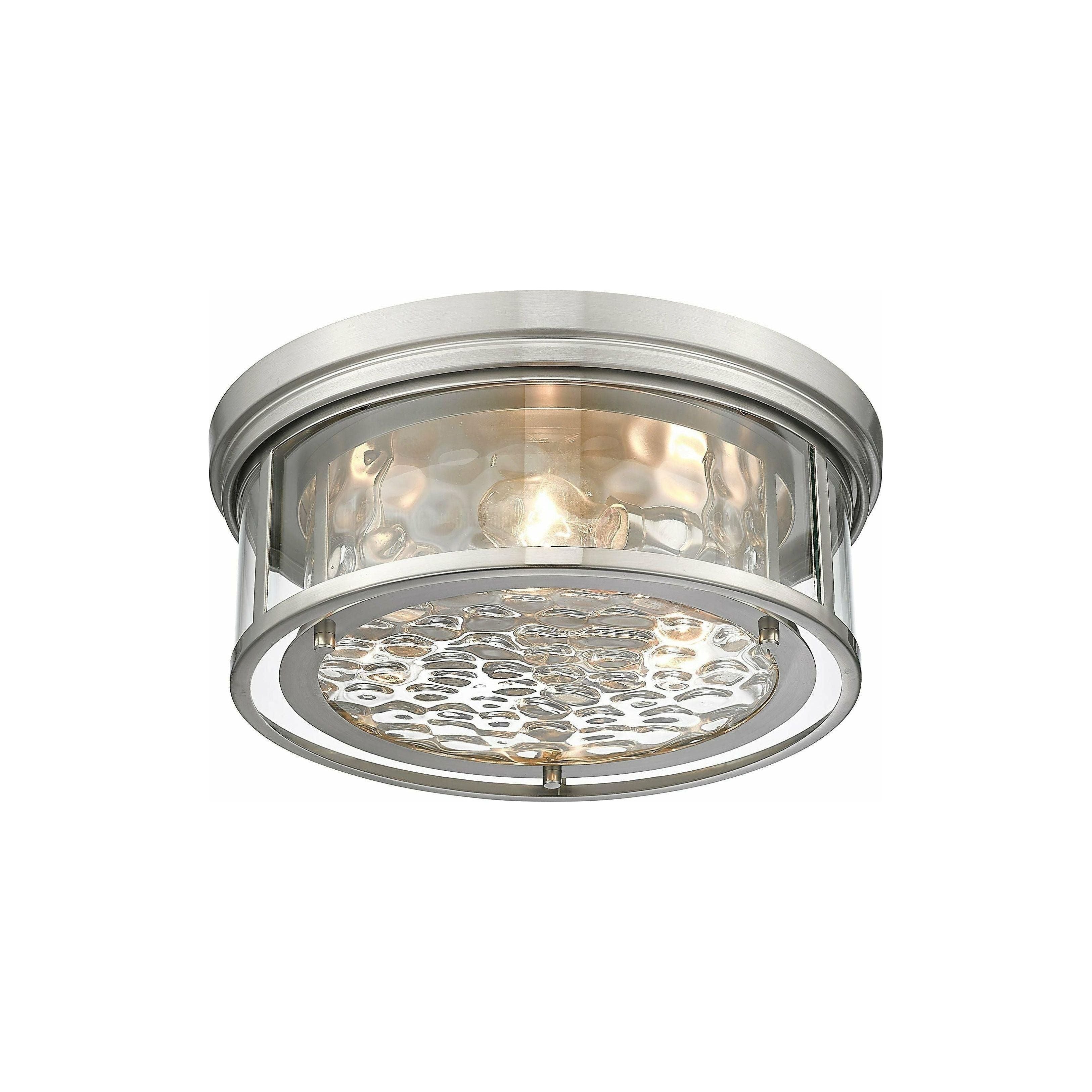 Z-Lite - Clarion 3-Light Flush Mount - Lights Canada