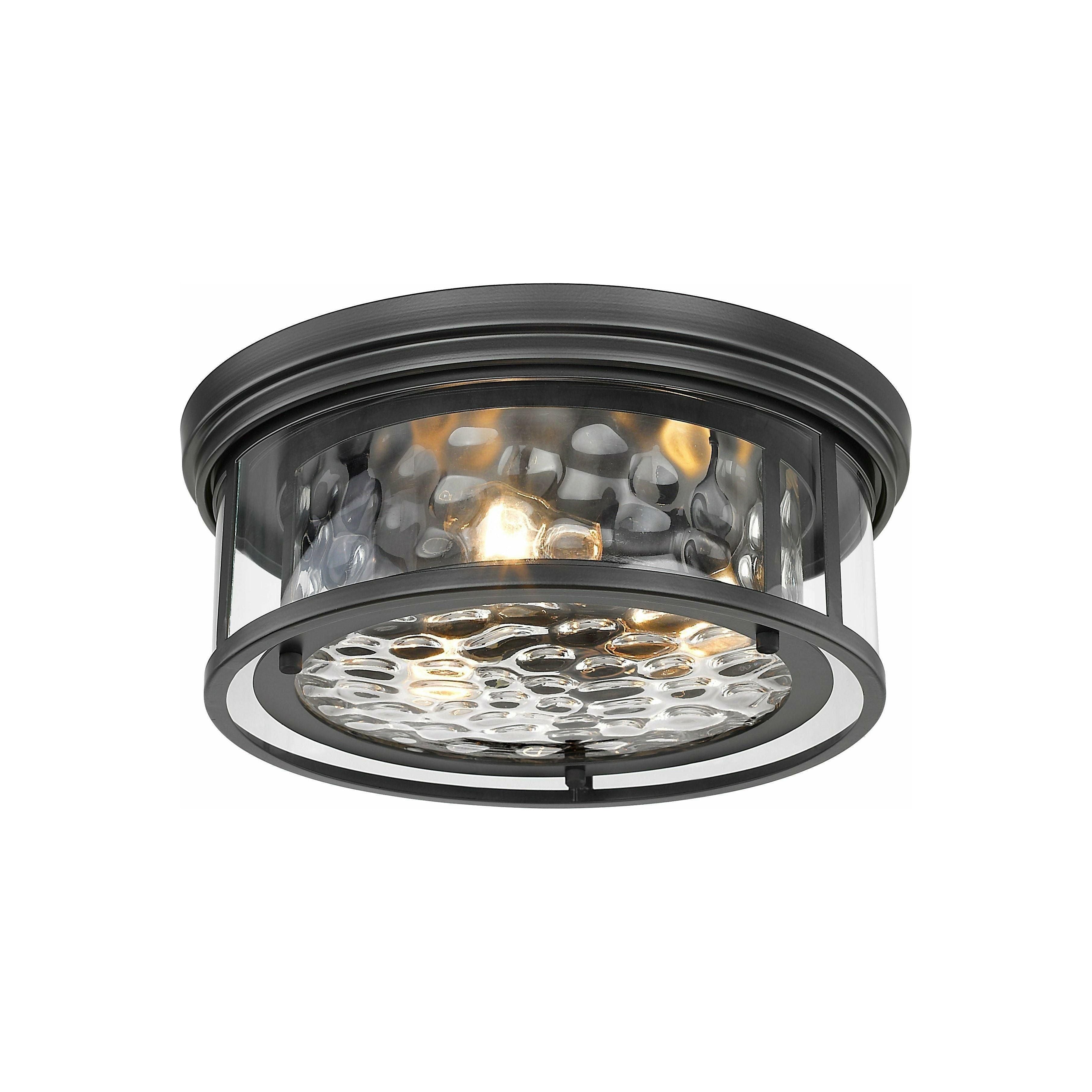 Z-Lite - Clarion 3-Light Flush Mount - Lights Canada