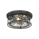 Z-Lite - Clarion 3-Light Flush Mount - Lights Canada