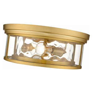 Z-Lite - Clarion 3-Light Flush Mount - Lights Canada