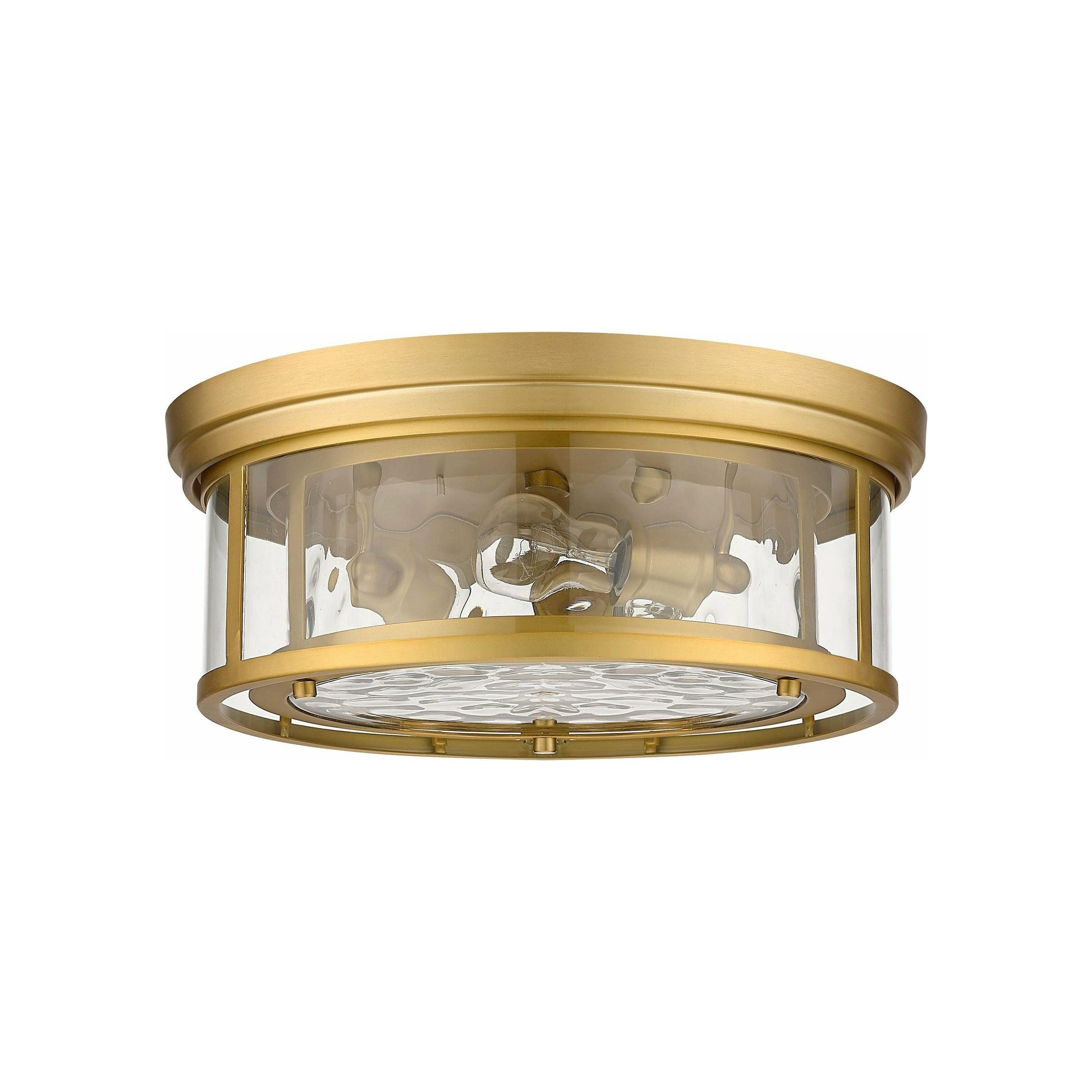 Z-Lite - Clarion 3-Light Flush Mount - Lights Canada