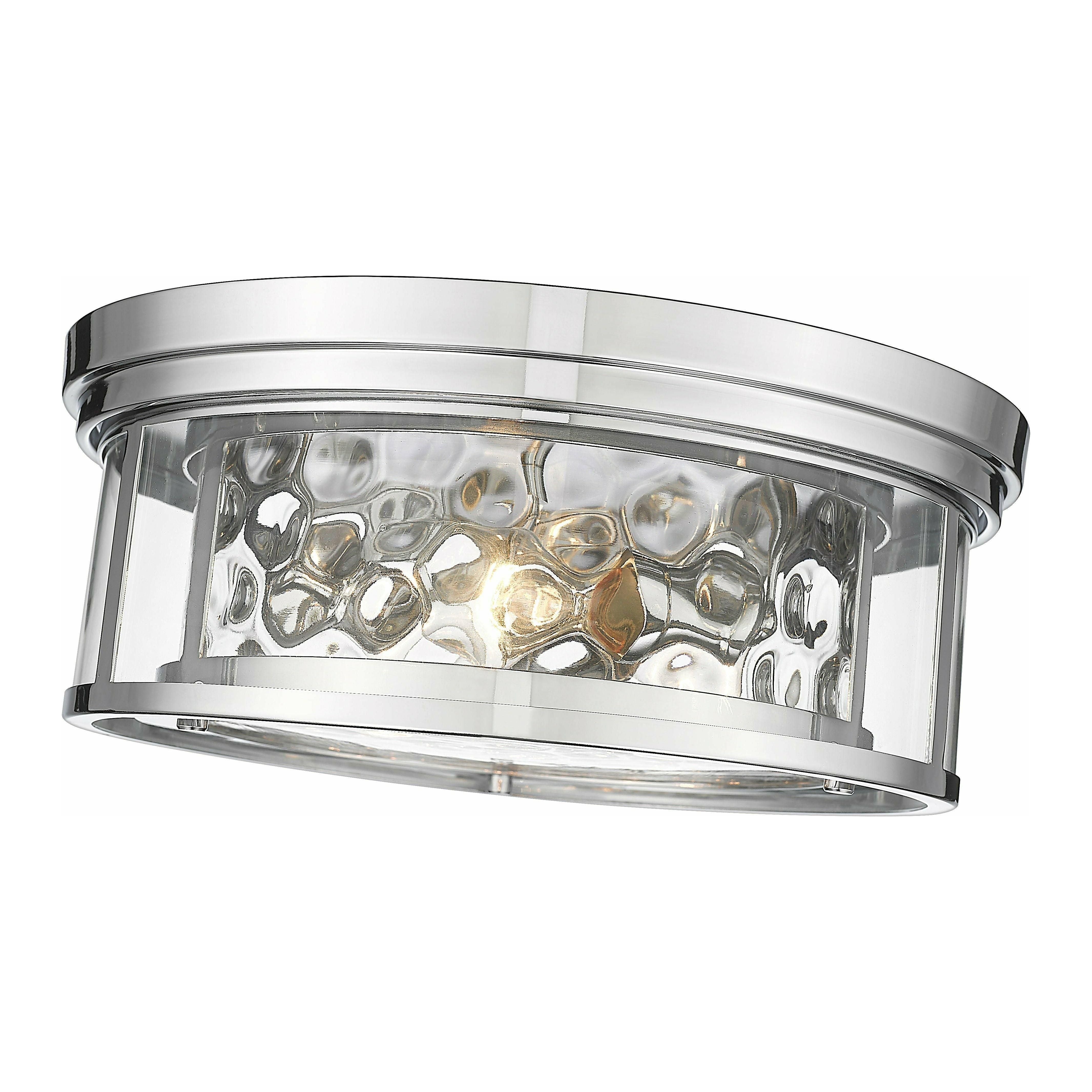 Z-Lite - Clarion 3-Light Flush Mount - Lights Canada