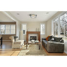 Z-Lite - Clarion 4-Light Flush Mount - Lights Canada