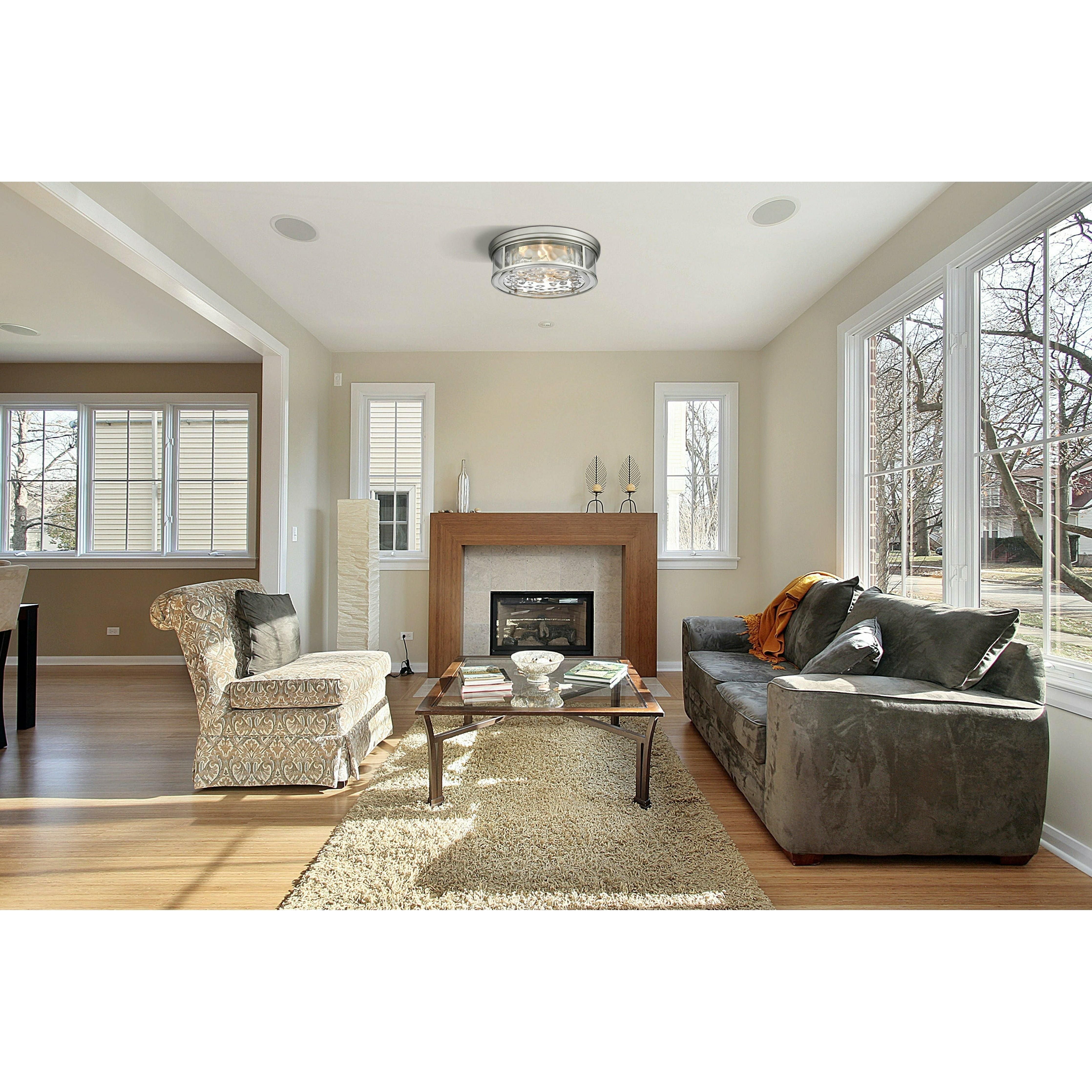 Z-Lite - Clarion 4-Light Flush Mount - Lights Canada