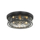 Z-Lite - Clarion 4-Light Flush Mount - Lights Canada