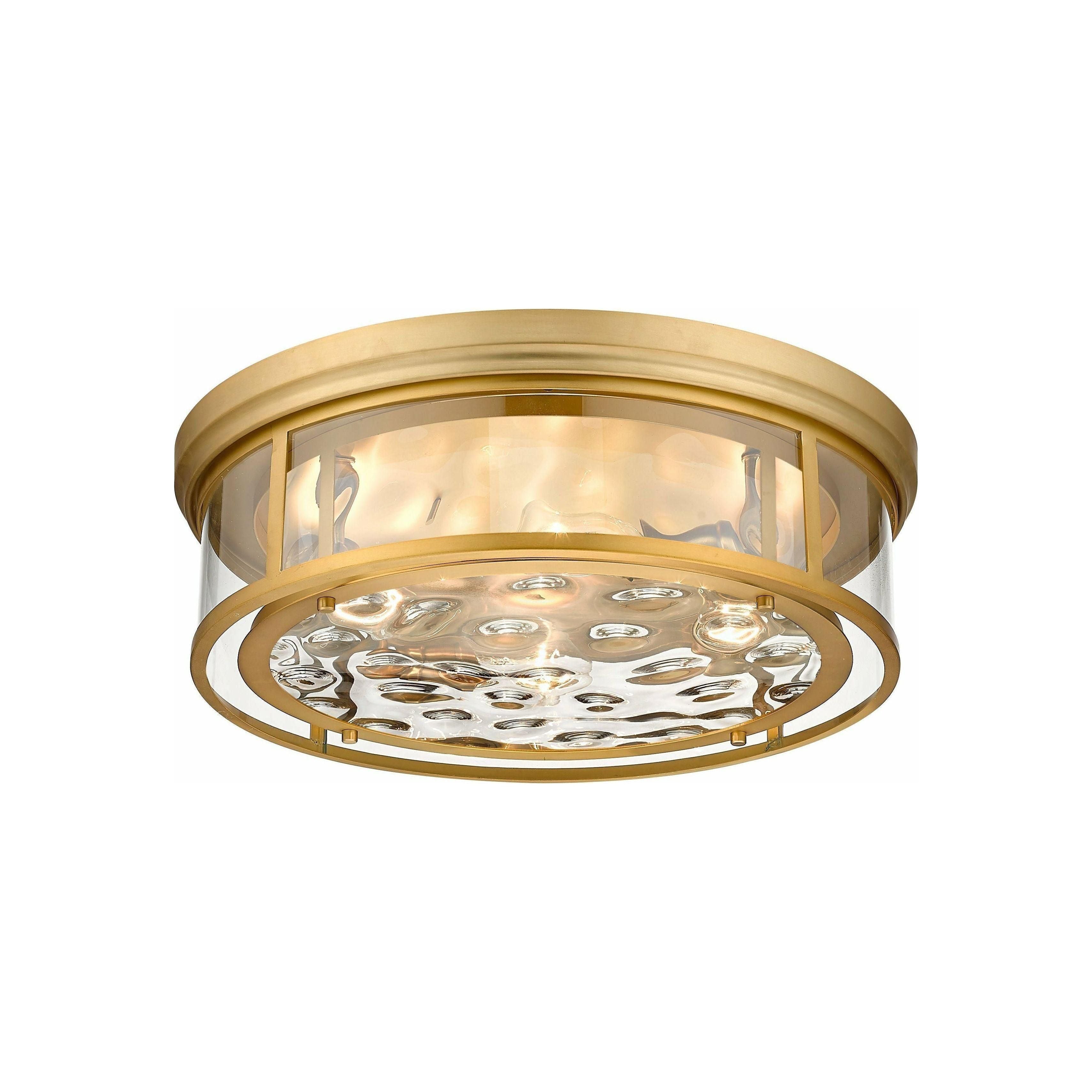 Z-Lite - Clarion 4-Light Flush Mount - Lights Canada