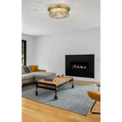 Z-Lite - Clarion 4-Light Flush Mount - Lights Canada